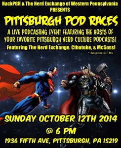 Oct 12th! Live Podcasting Event